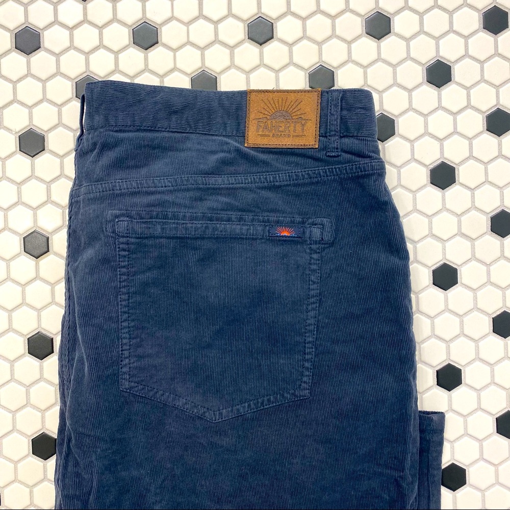 NWT Faherty Stretch Corduroy 5-Pocket Pants